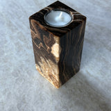 Onyx Telysholder -  13 cm - Chocolate