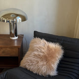 Pute Saueskinn 45x45 - Linen