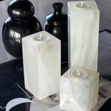 Onyx Telysholder -  18 cm