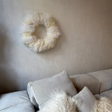 Krans - Saueskinn - Kremhvit