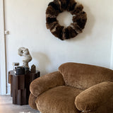 Krans - Saueskinn - Brun