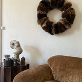 Krans - Saueskinn - Brun