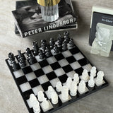 Sjakkbrett - Marmor & Onyx