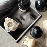 Unik Telysholder Kvarts #25