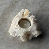 Unik Telysholder Kvarts #25