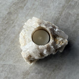 Unik Telysholder Kvarts #25