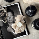 Unik Telysholder Kvarts #26