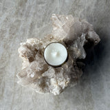 Unik Telysholder Kvarts #26