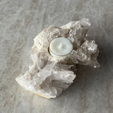 Unik Telysholder Kvarts #26