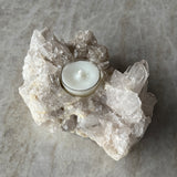 Unik Telysholder Kvarts #26