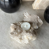 Unik Telysholder Kvarts #26