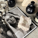 Unik Telysholder Kvarts #27