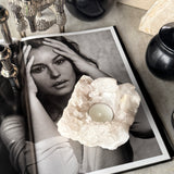 Unik Telysholder Kvarts #27