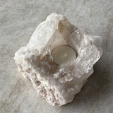 Unik Telysholder Kvarts #27