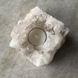 Unik Telysholder Kvarts #27