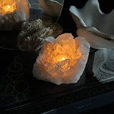 Unik Telysholder Kvarts #27