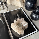 Unik Telysholder Kvarts #28