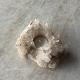 Unik Telysholder Kvarts #28