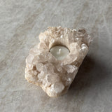 Unik Telysholder Kvarts #28