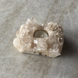 Unik Telysholder Kvarts #28