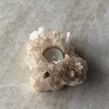 Unik Telysholder Kvarts #28