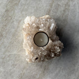 Unik Telysholder Kvarts #28