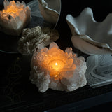 Unik Telysholder Kvarts #28