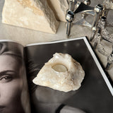 Unik Telysholder Kvarts #29