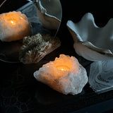 Unik Telysholder Kvarts #29