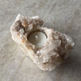 Unik Telysholder Kvarts #30