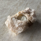 Unik Telysholder Kvarts #30