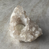 Unik Telysholder Kvarts #31