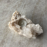 Unik Telysholder Kvarts #32