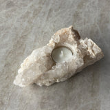 Unik Telysholder Kvarts #32