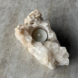 Unik Telysholder Kvarts #32