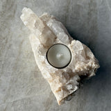 Unik Telysholder Kvarts #32