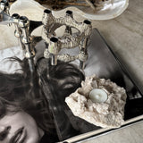 Unik Telysholder Kvarts #33