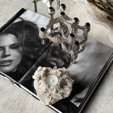 Unik Telysholder Kvarts #33