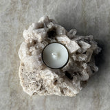 Unik Telysholder Kvarts #33