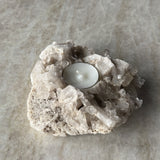 Unik Telysholder Kvarts #33