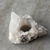 Unik Telysholder Kvarts #34