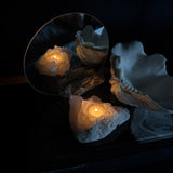 Unik Telysholder Kvarts #34