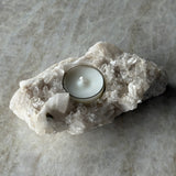 Unik Telysholder Kvarts #35