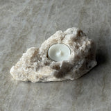 Unik Telysholder Kvarts #35