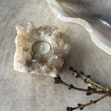 Unik Telysholder Kvarts #36