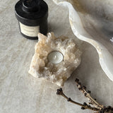 Unik Telysholder Kvarts #36