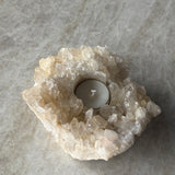 Unik Telysholder Kvarts #36