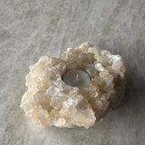 Unik Telysholder Kvarts #36