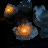 Unik Telysholder Kvarts #36