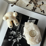 Unik Telysholder Kvarts #38